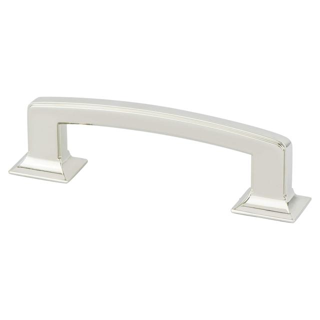 96 x 122 mm CC Designers Group 10 Pull with Polished Nickel