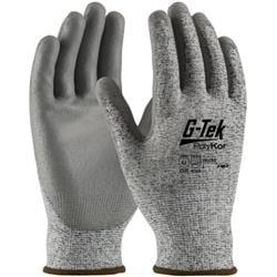 16-150S G-Tek Glove Knit with Poly Coat - Small