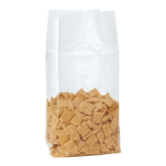 6 x 4 x 15 in. 1.5 Mil Gusseted Polypropylene Bags - Pack of 1000