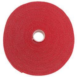 0.75 in. 50 ft. Roll Hook & Loop Tape - Red