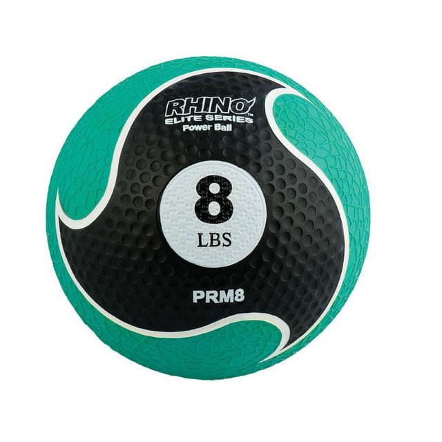PRM8 8 lbs Rhino Elite Medicine Ball, Green