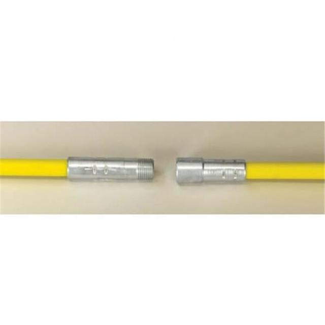 32 x 0.37 in. Heavy-Duty Chimney Cleaning Rod - Yellow NPT