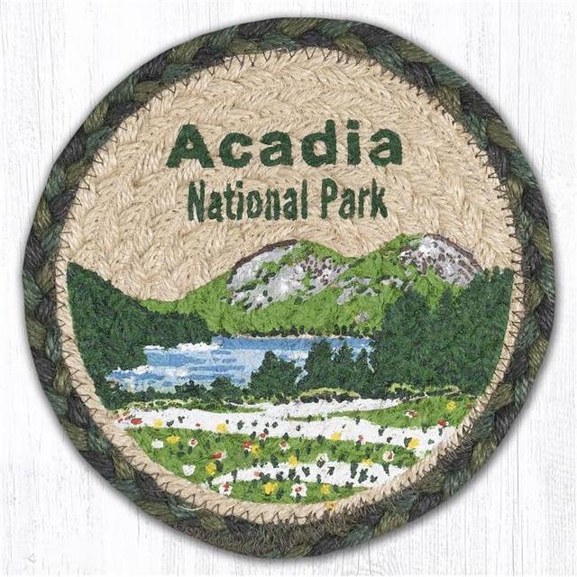 Capitol Importing 79-610AB 7 x 7 in. LC-610 Acadia Bubbles Round Large Coaster