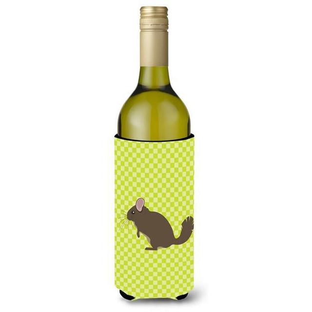 Chinchilla Green Wine Bottle Beverge Insulator Hugger