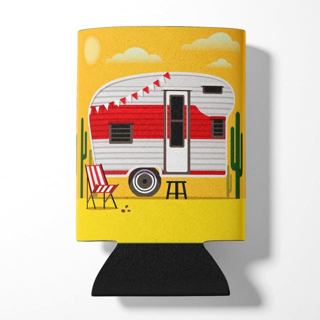 Greatest Adventure Retro Camper Desert Can or Bottle Hugger