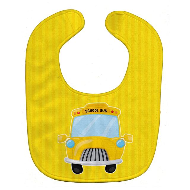 BB7019BIB School Bus Baby Bib