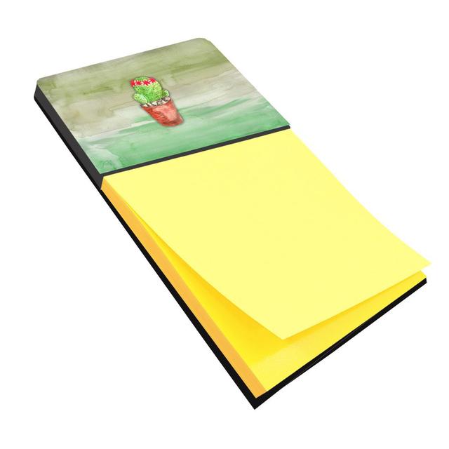 BB7364SN Cactus Green Watercolor Sticky Note Holder