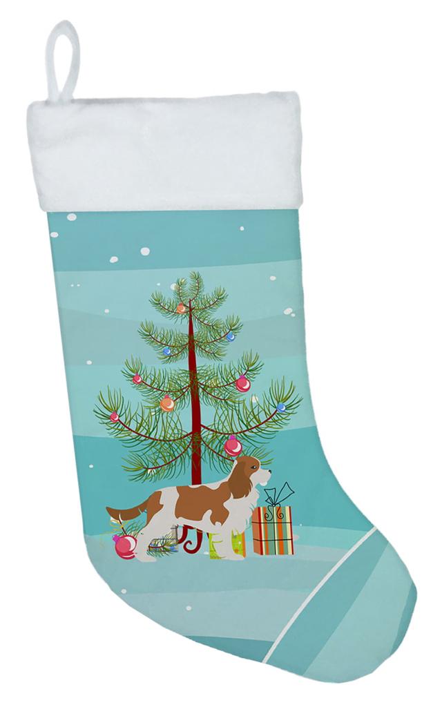 Cavalier King Charles Spaniel Merry Christmas Tree Christmas Stocking
