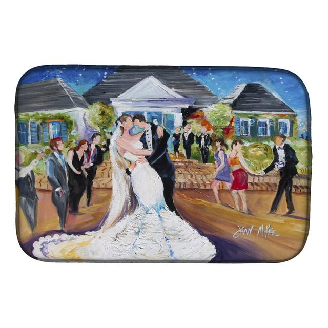 JMK1127DDM Our Wedding Day Dish Drying Mat