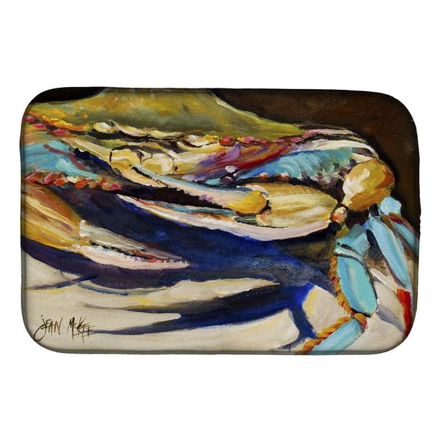 JMK1100DDM Crab to Crab Blue Crab Dish Drying Mat