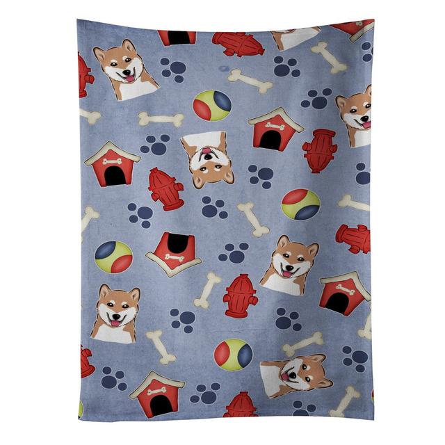 Dog House Collection Shiba Inu Kitchen Towel