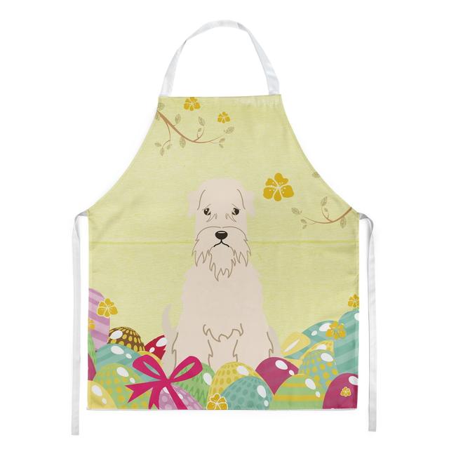 Easter Eggs Soft Coated Wheaten Terrier Apron