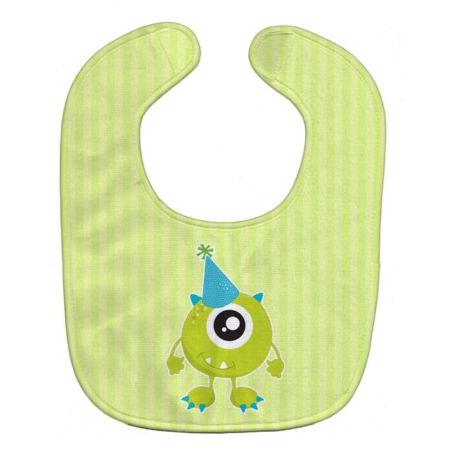 Birthday Monster Hat Baby Bib