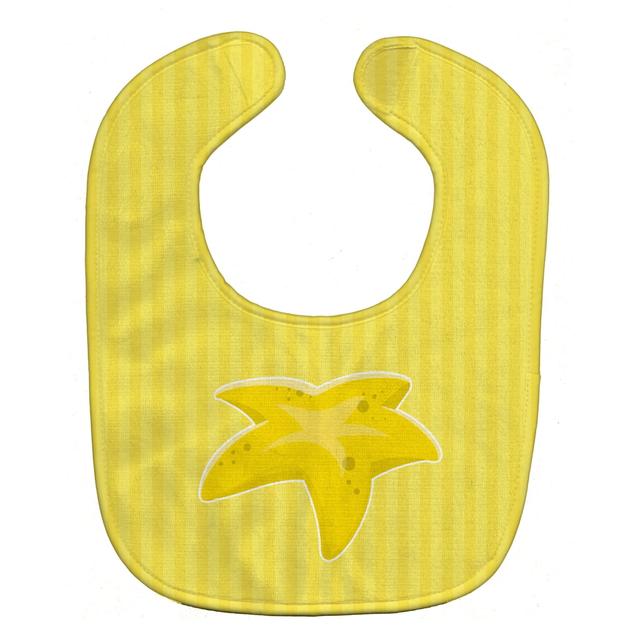 Starfish Baby Bib