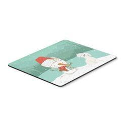 CK2094MP Maltese Snowman Christmas Mouse Pad, Hot Pad or Trivet