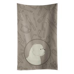 CK2168KTWL Bichon Frise in the Kitchen Kitchen Towel