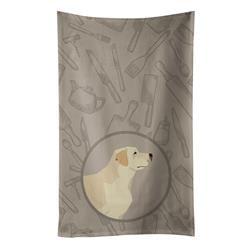 Labrador Retriever in the Kitchen Kitchen Towel