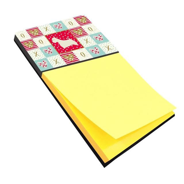 CK5959SN 3 x 3 in. Westie Love Sticky Note Holder