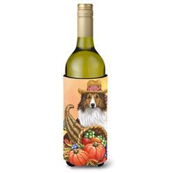 PPP3185LITERK 24 oz Sheltie Autumn Wine Bottle Hugger