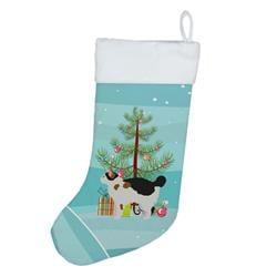 18 x 13.5 in. Unisex Manx No.3 Cat Merry Christmas Christmas Stocking