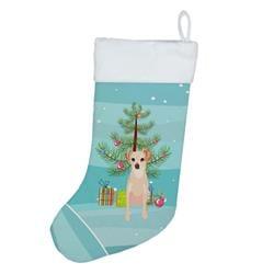 18 x 13.5 in. Unisex Chihuahua Cream Christmas Christmas Stocking