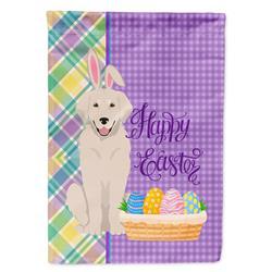 11.25 x 15.5 in. Cream Golden Retriever Easter Garden Flag