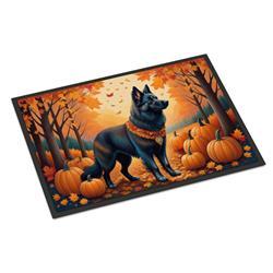 18 x 27 in. Unisex Belgian Sheepdog Fall Doormat