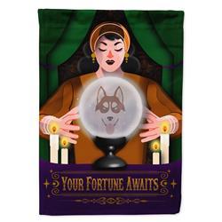 MLM1469GF 15.5 x 11.25 in. Siberian Husky Halloween Garden Flag