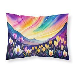 20.5 x 30 in. Unisex Crocus in Color Fabric Standard Pillowcase