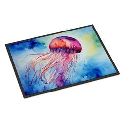 0.15 x 18 x 27 in. Jellyfish Doormat