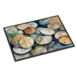 DAC2819MAT 18 x 27 in. Unisex Sand Dollars Doormat