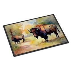 DAC3011MAT 0.15 x 18 x 27 in. Wood Bison Doormat