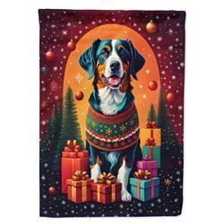 0.01 x 15.5 x 11.25 in. Unisex Appenzeller Sennenhund Holiday Christmas Garden Flag
