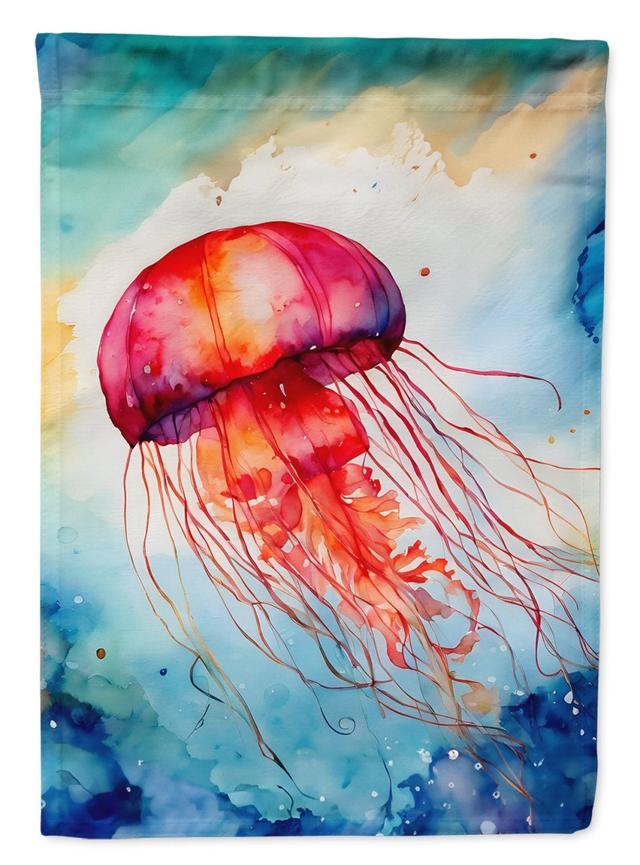 DAC2791GF 15.5 x 11.25 in. Jellyfish Garden Flag