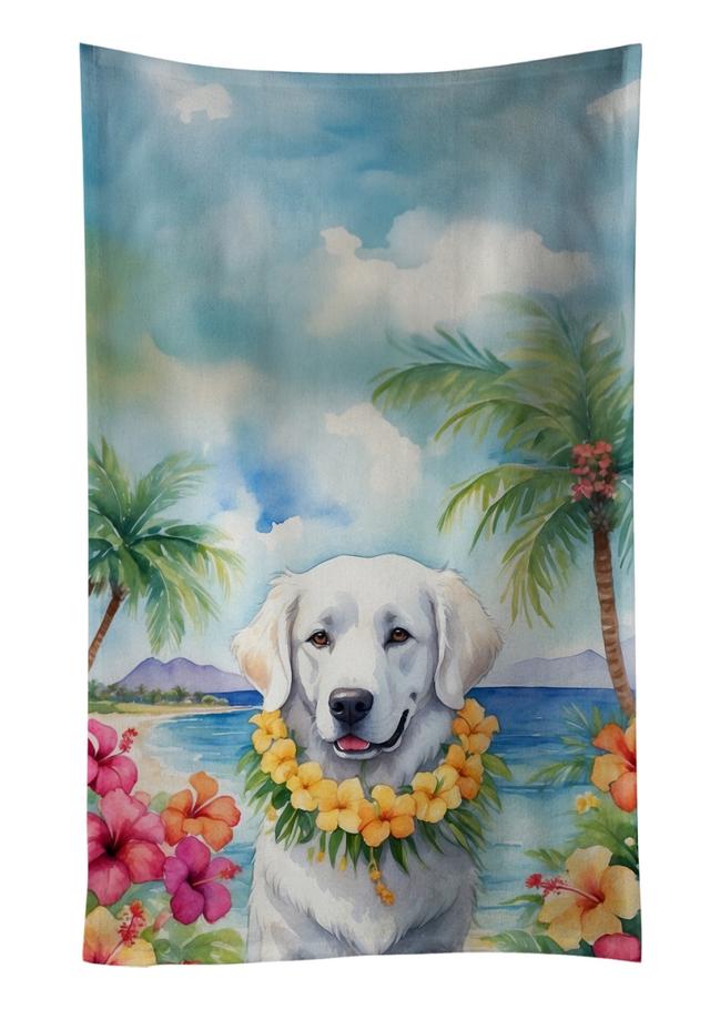 DAC6461KTWL 25 x 15 in. Kuvasz Luau Kitchen Towel