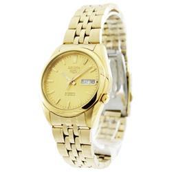 SNK366K1 37 mm 5 Automatic 21 Jewels Men Dress Watch&#44; Black