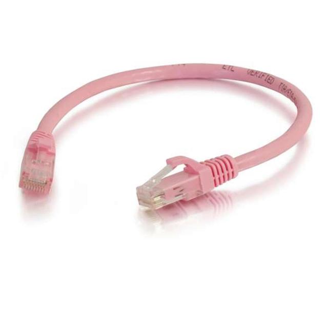 04052 10 ft. Cat6 Snagless Unshielded-UTP Ethernet Network Patch Cable - Pink