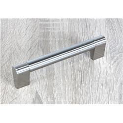 5.75 in. Stainless Steel with Brushed Nickel Kitchen Cabinet Handle