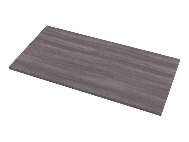 Levado Laminate Desktop, Gray Ash - 48 x 24 in.