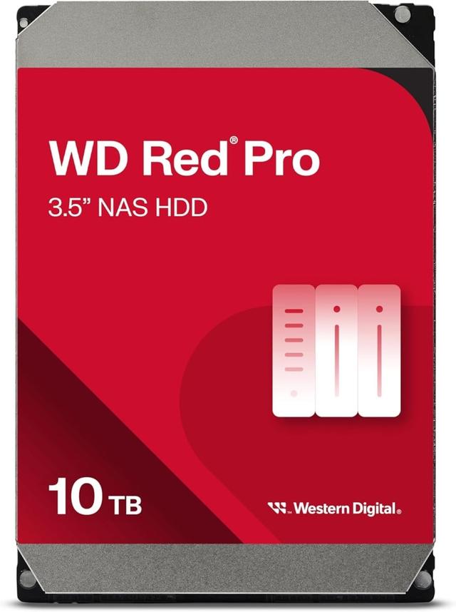 3.5 in. 10 TB 7200 RPM Red Pro NAS Internal Hard Disk Drive