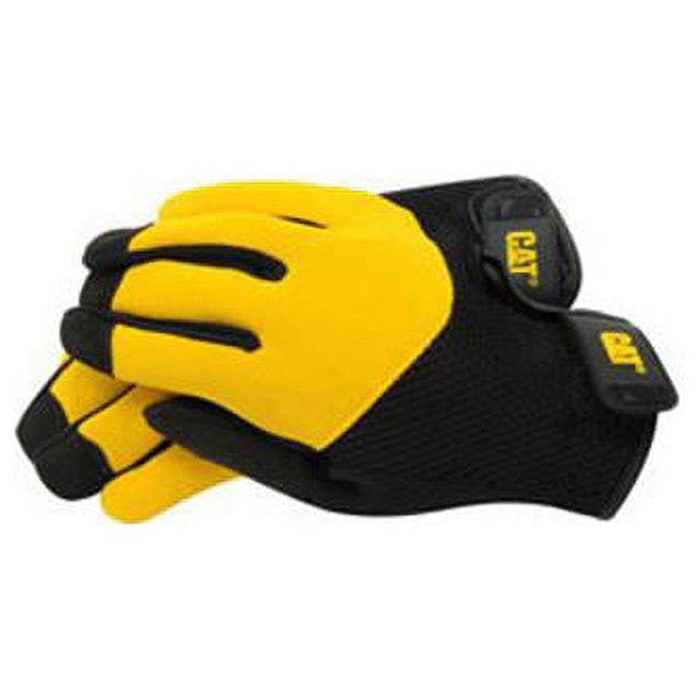 CAT0122153X Synthetic Leather Palm with Spandex Back Gloves - 3XL