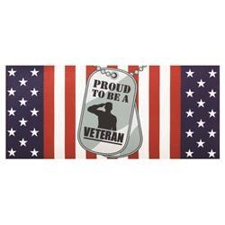 DM011746 Doormat Insert Proud To Be A Veteran