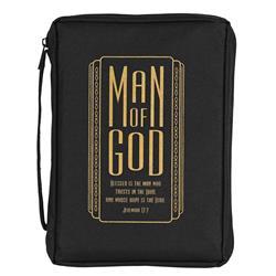 BCK-LP1009 Bible Cover Man Of God Large Print