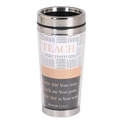 SSMUG-367 Travel Mug Teach Psalm 25:4-5 16 oz