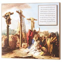 SPLK1614-830 Stacked Wall Plaque Lamentation At The