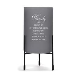 HGC11GY Hurricane Candleholder Family Tree