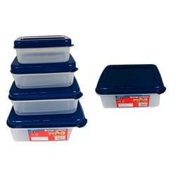 FamilyMaid 88229C Rectangle Food Container - 4 Piece - Pack of 48