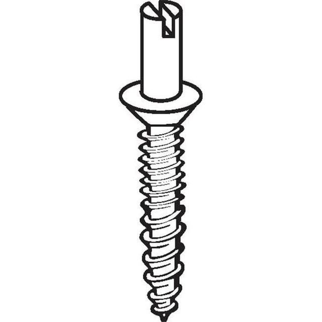 RHP 100-BP Brass Plated Residential Security Hinge Pin