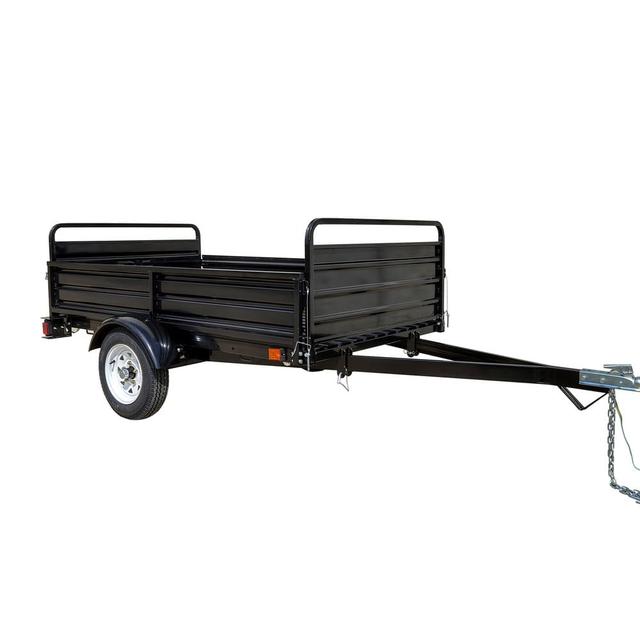 DK2  5 x 7 ft. Multi Purpose Utility Trailer Kits - Black Powder Coated