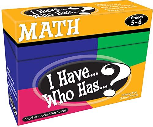 7834 I Have  Who Has Math Game Grade 5-6